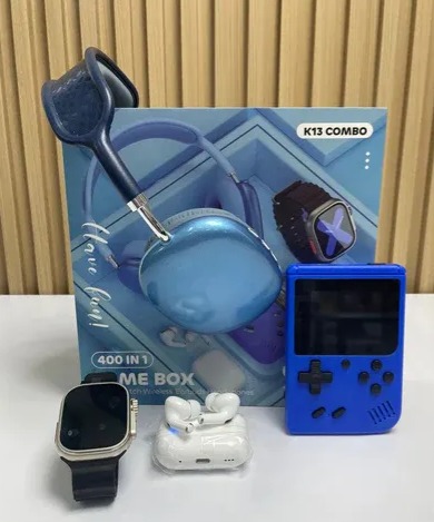 Miniatura 2 de COMBO RELOJ+AUDIFONOS+BALACA+GAME BOYK13